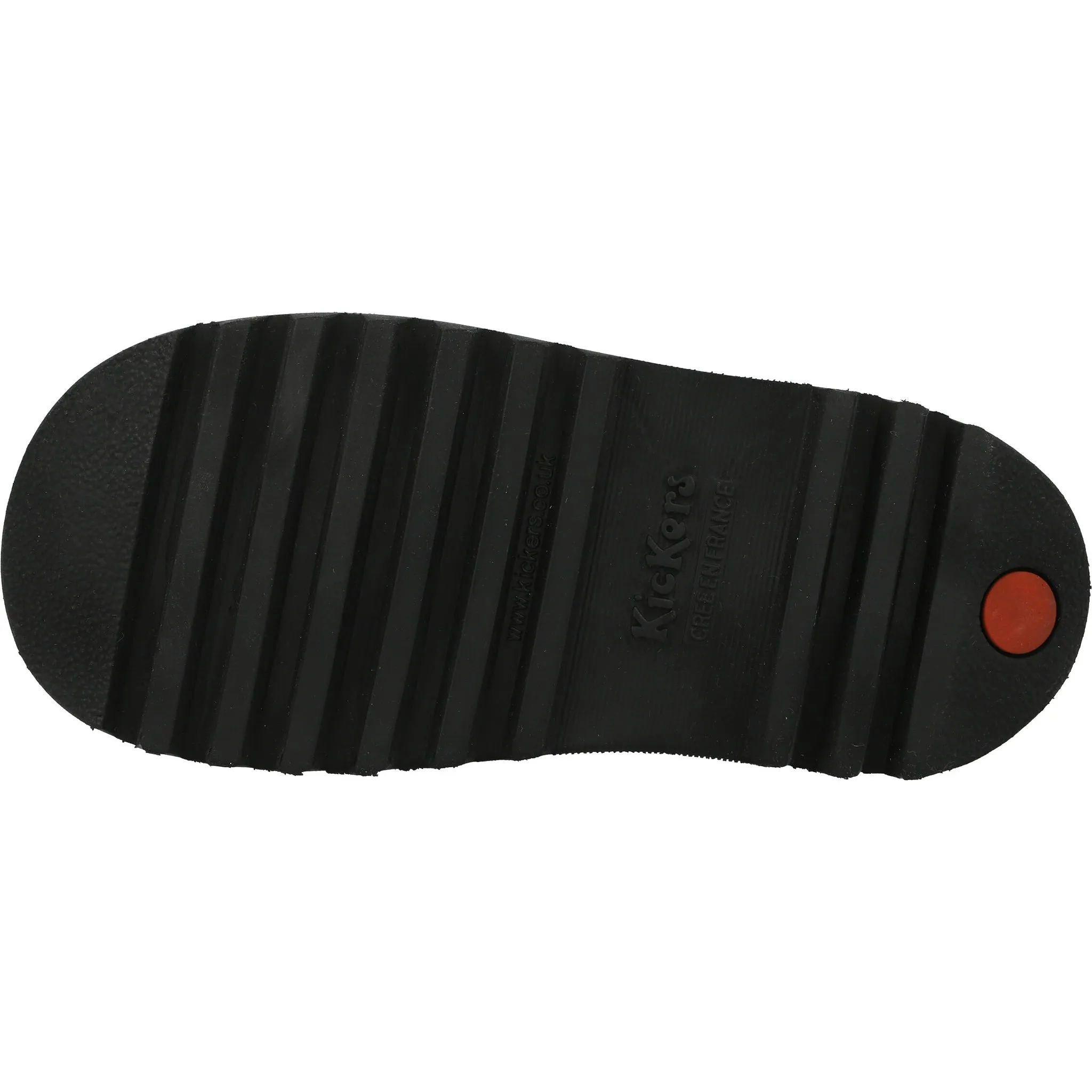 Kickers Kick Hi Zip Black Kids Shoes