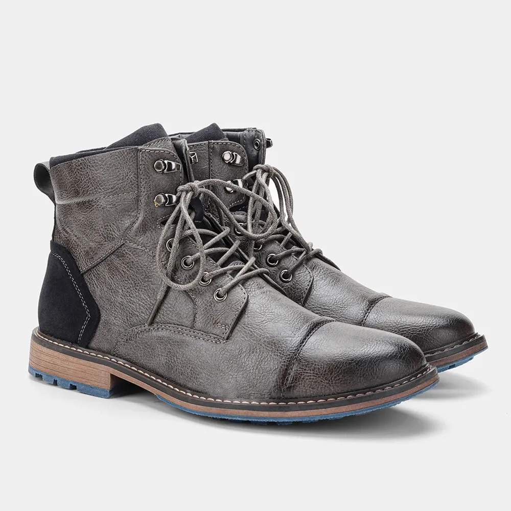 Knox | Timeless Leather Ankle Boots for Men