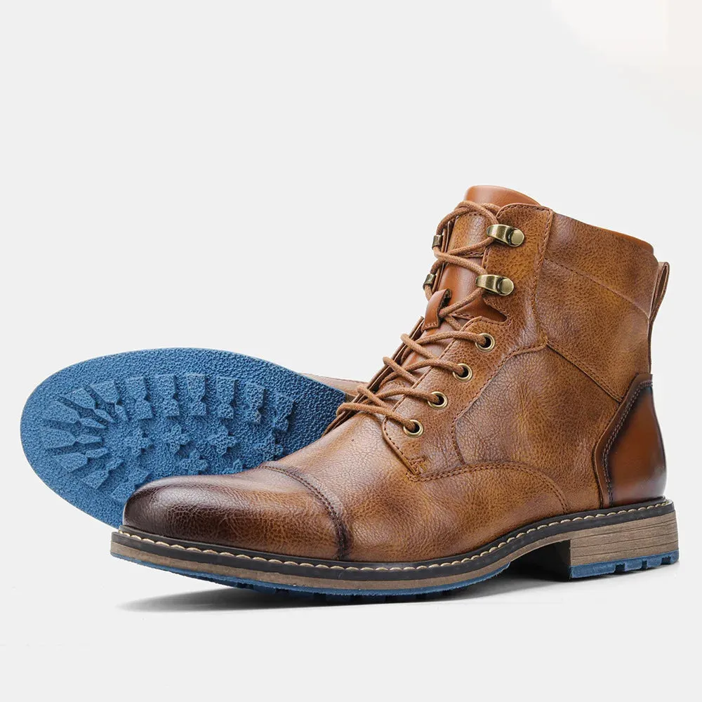 Knox | Timeless Leather Ankle Boots for Men
