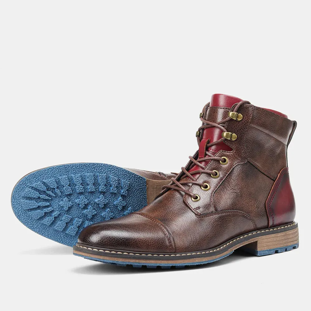 Knox | Timeless Leather Ankle Boots for Men