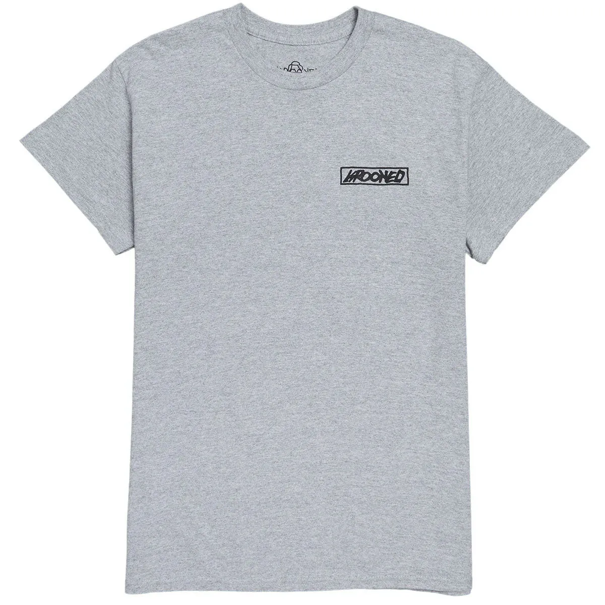 Krooked - Moonsmile Raw Tee Sport Grey