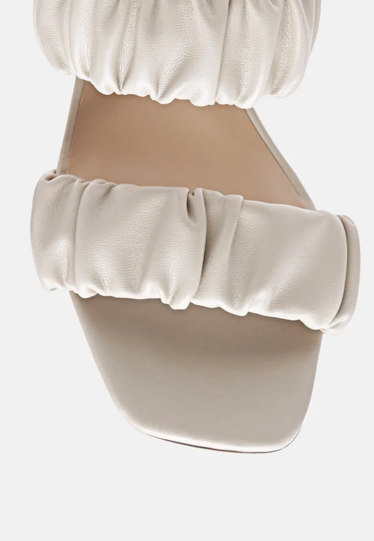 Lady Lynn Gather Around Slip-On Heeled Sandals By Ruw