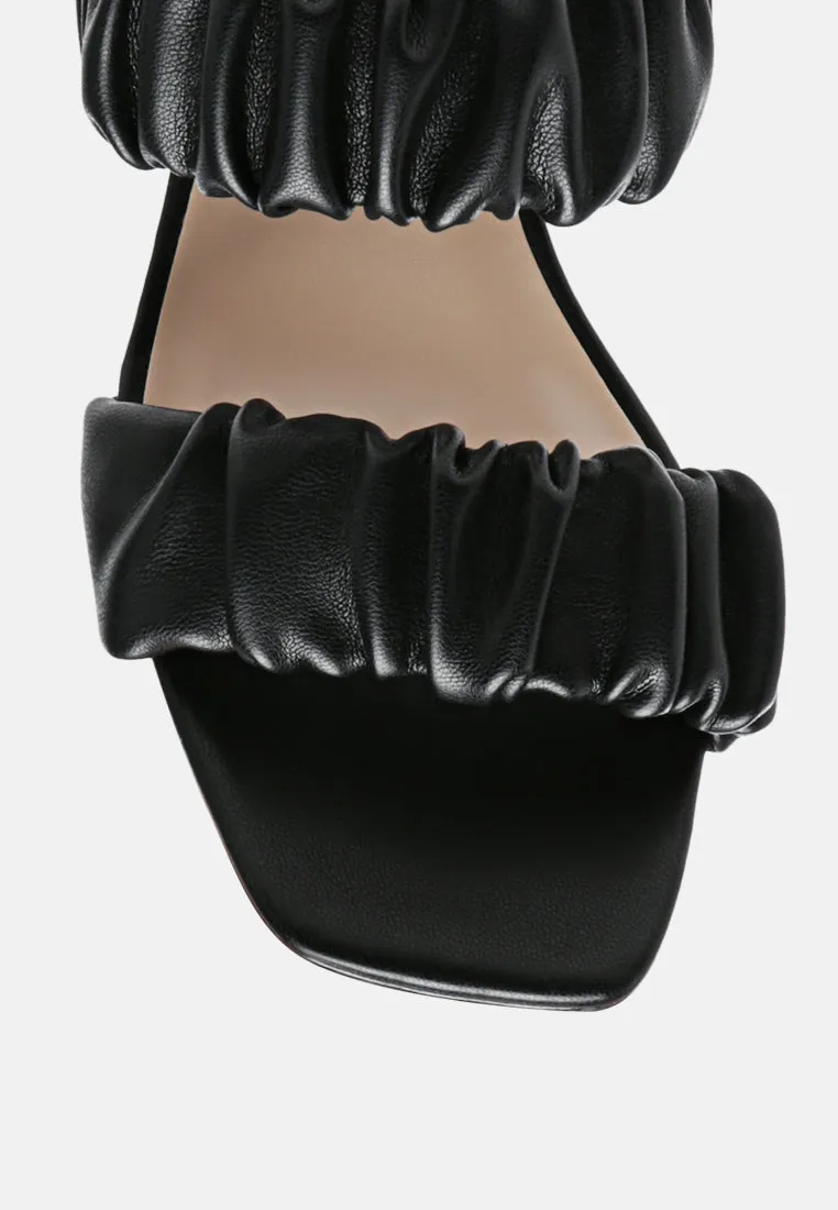 Lady Lynn Gather Around Slip-On Heeled Sandals By Ruw