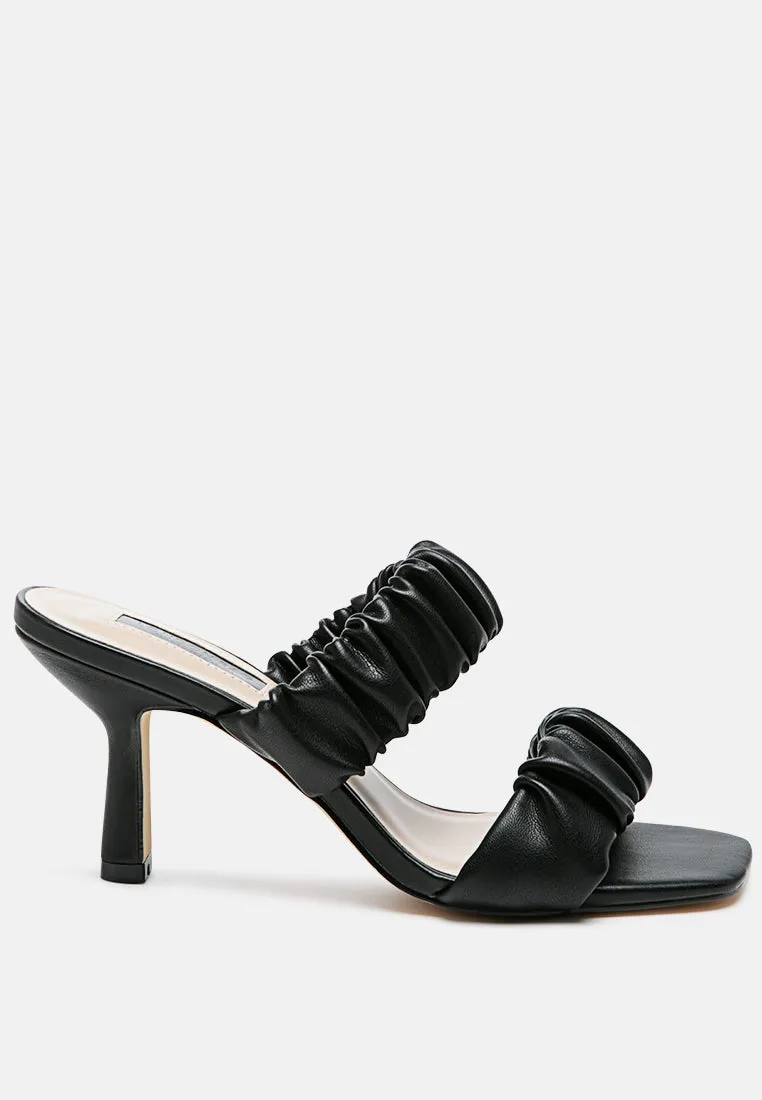 Lady Lynn Gather Around Slip-On Heeled Sandals By Ruw