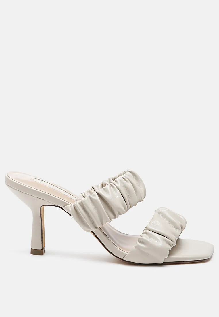 Lady Lynn Gather Around Slip-On Heeled Sandals By Ruw