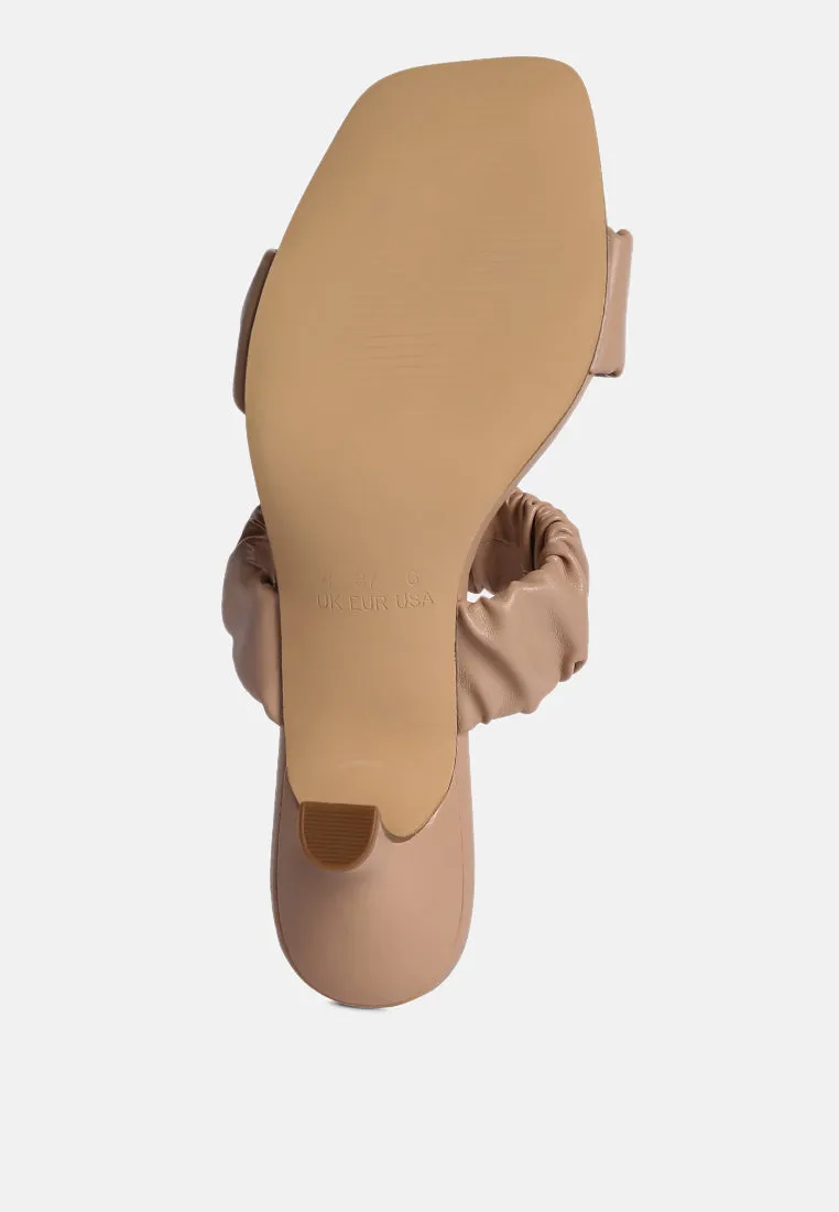 Lady Lynn Gather Around Slip-On Heeled Sandals By Ruw