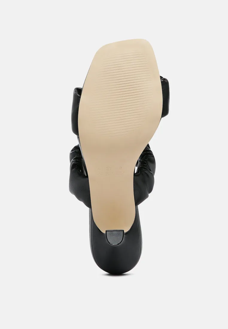 Lady Lynn Gather Around Slip-On Heeled Sandals By Ruw