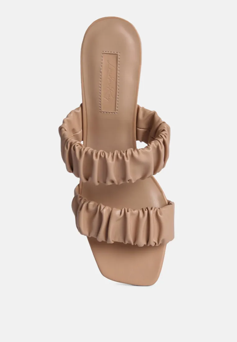 Lady Lynn Gather Around Slip-On Heeled Sandals By Ruw