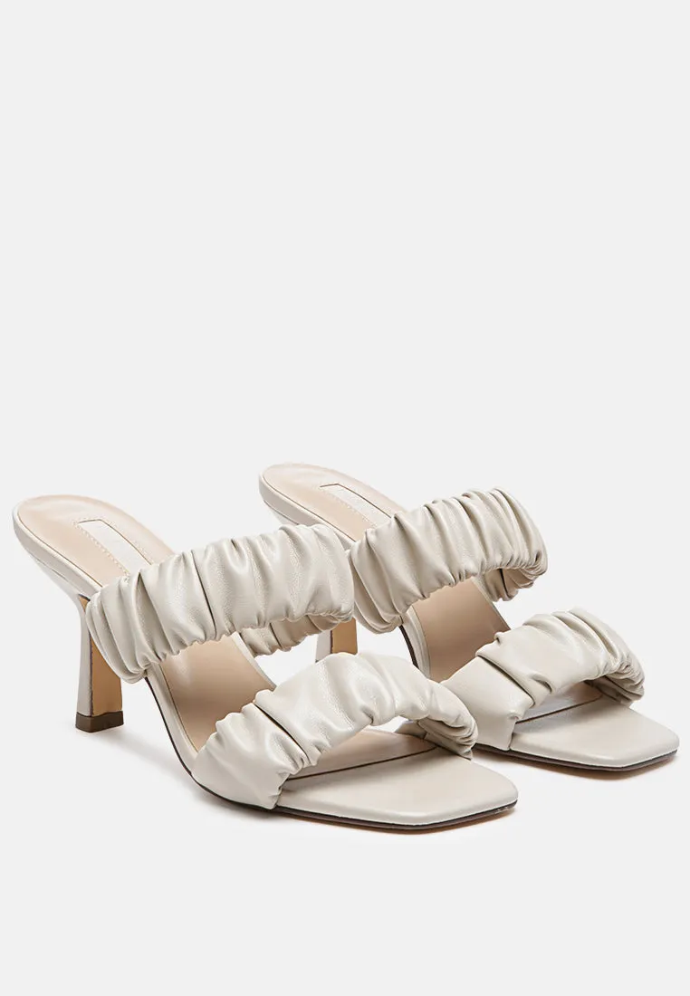 Lady Lynn Gather Around Slip-On Heeled Sandals By Ruw
