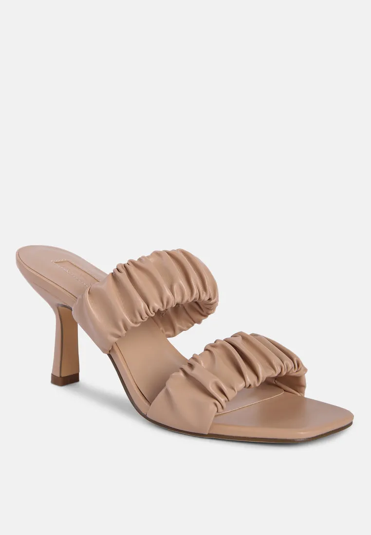 Lady Lynn Gather Around Slip-On Heeled Sandals By Ruw