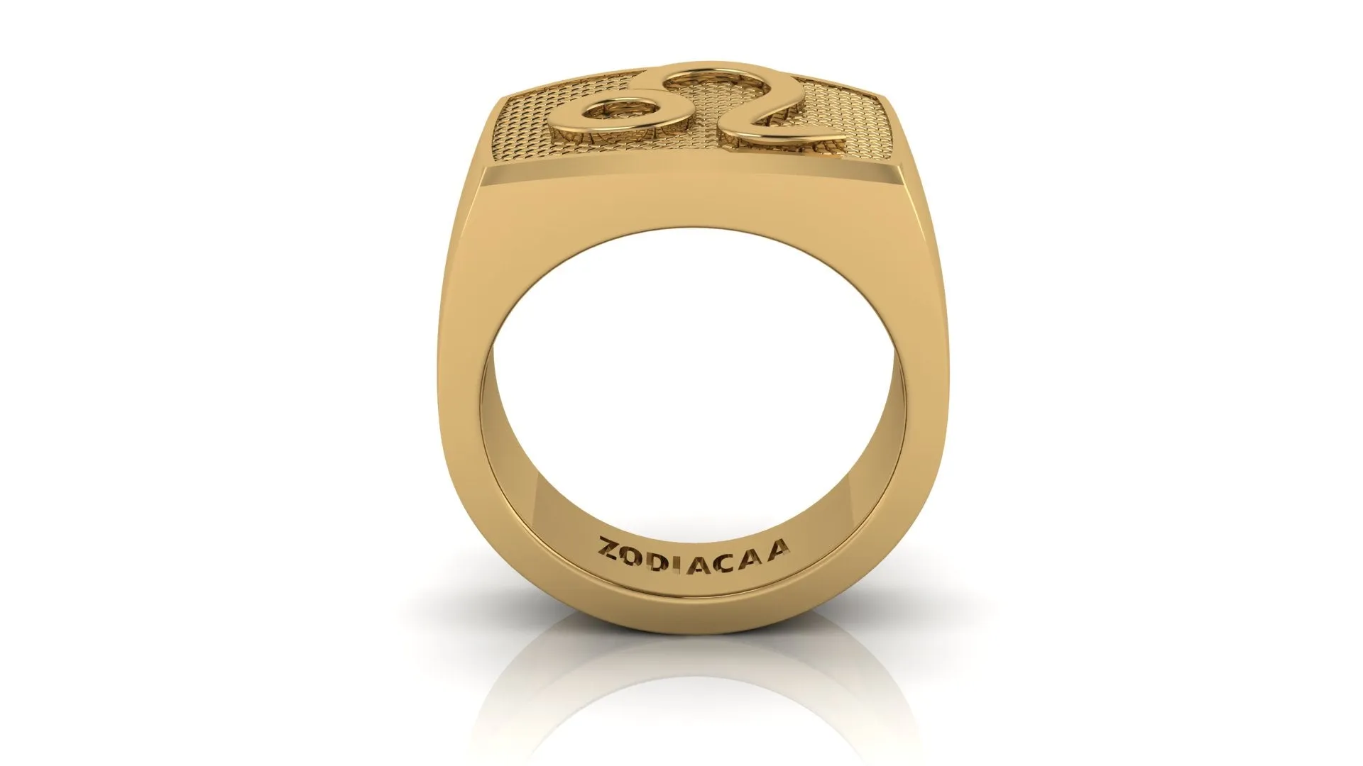 Leo Gold&Bold mens ring