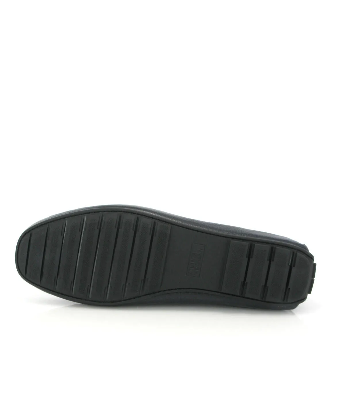 Loafers City - pele gravada azul escura