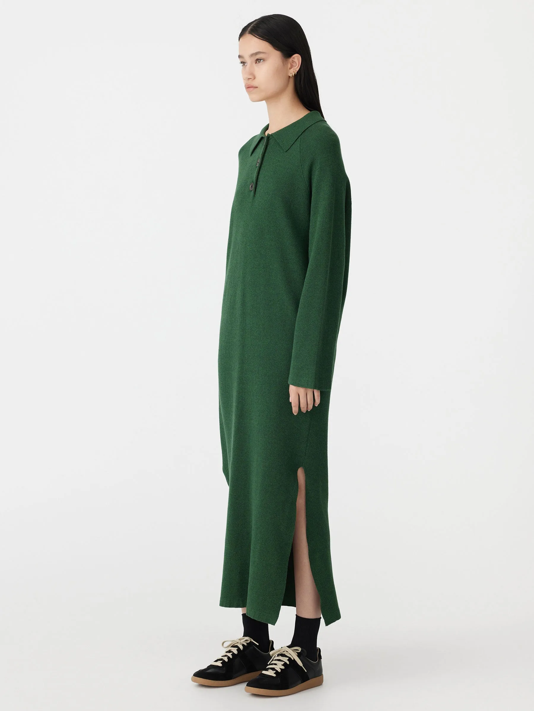 Longerline Compact Knit Dress
