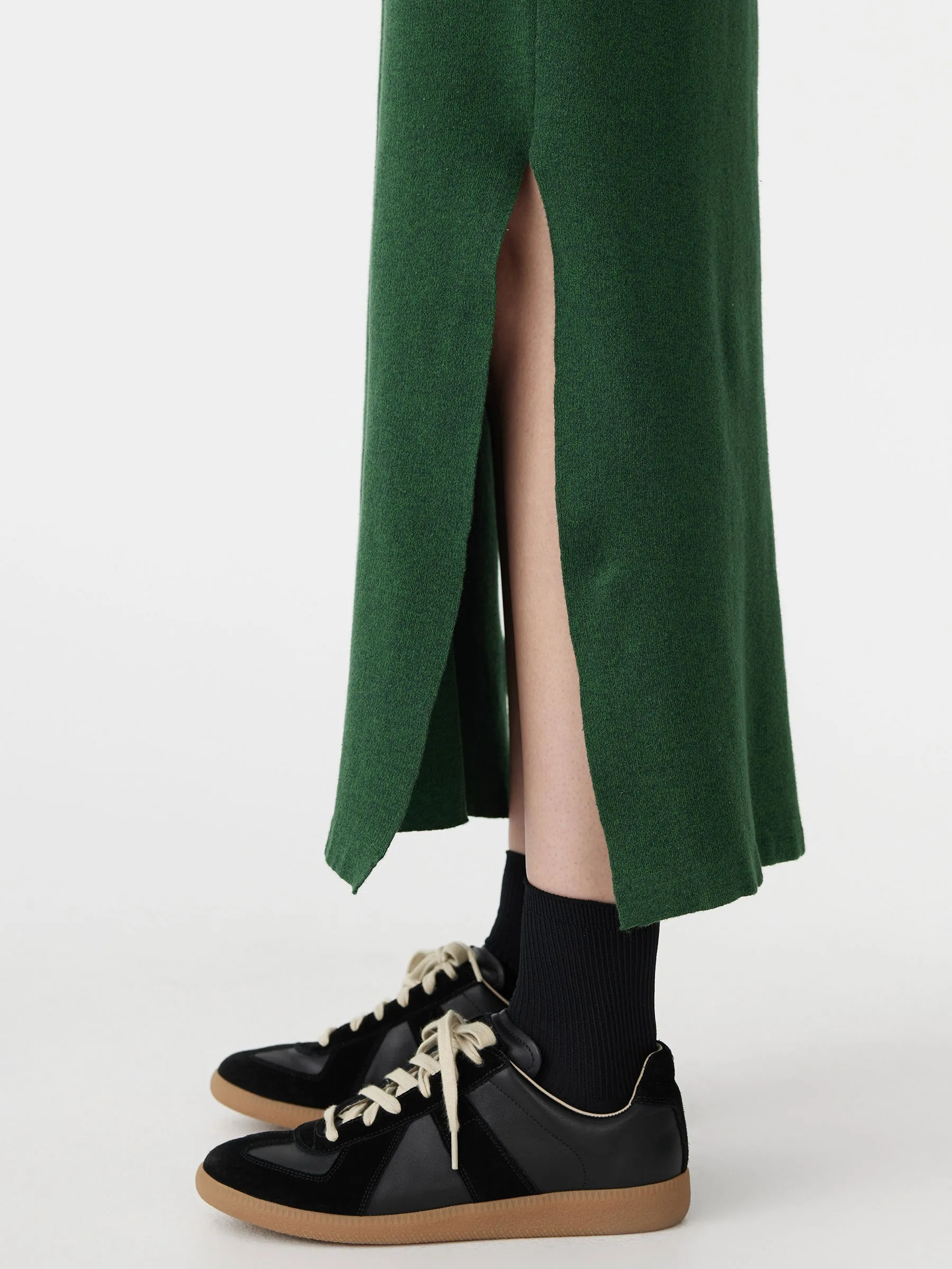 Longerline Compact Knit Dress