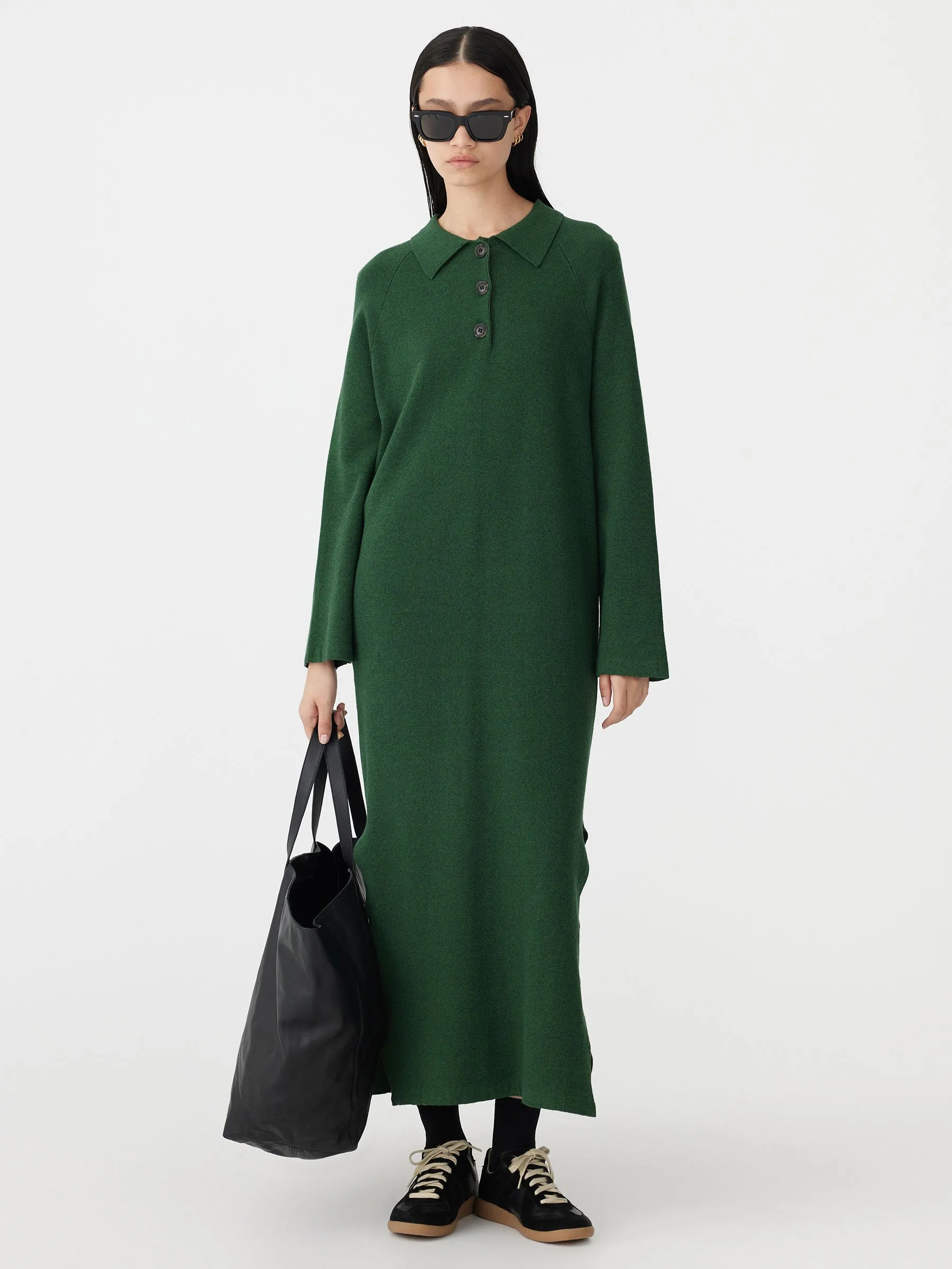Longerline Compact Knit Dress