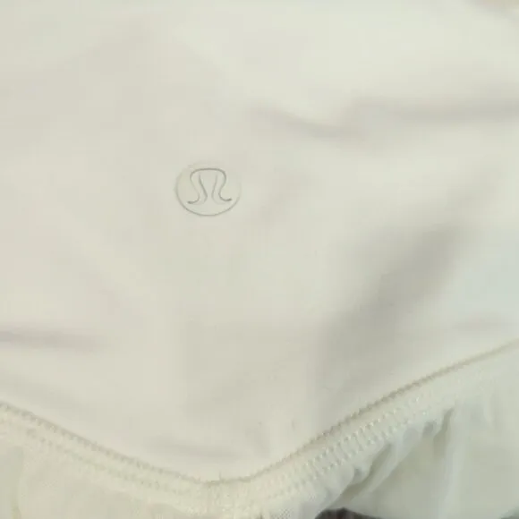 Lululemon Nulu and Mesh High-Rise Yoga Short 3.5&quot; Lemon Sorbet