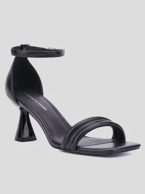Lynna Wide Width Kitten Heel Sandals
