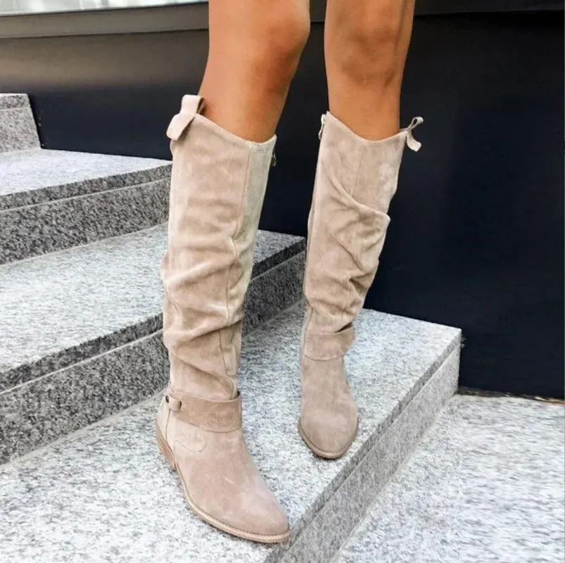 Madani | Low Heel Boots