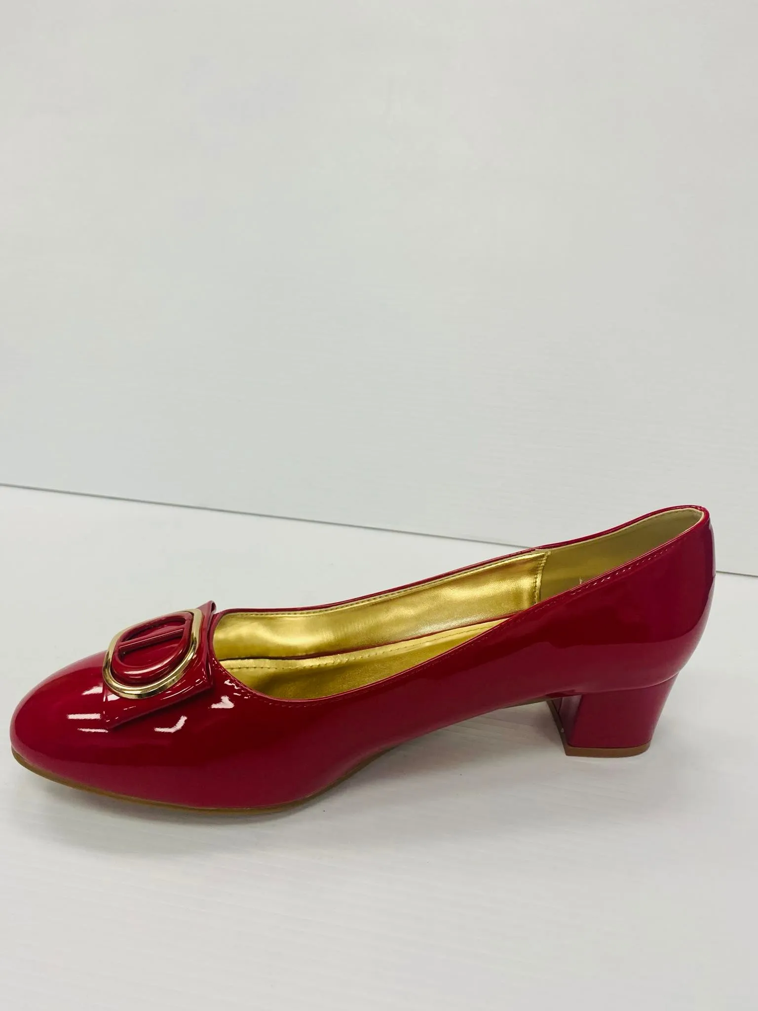 Marc London WIDE WIDTH 6635 Low Chunky Heels
