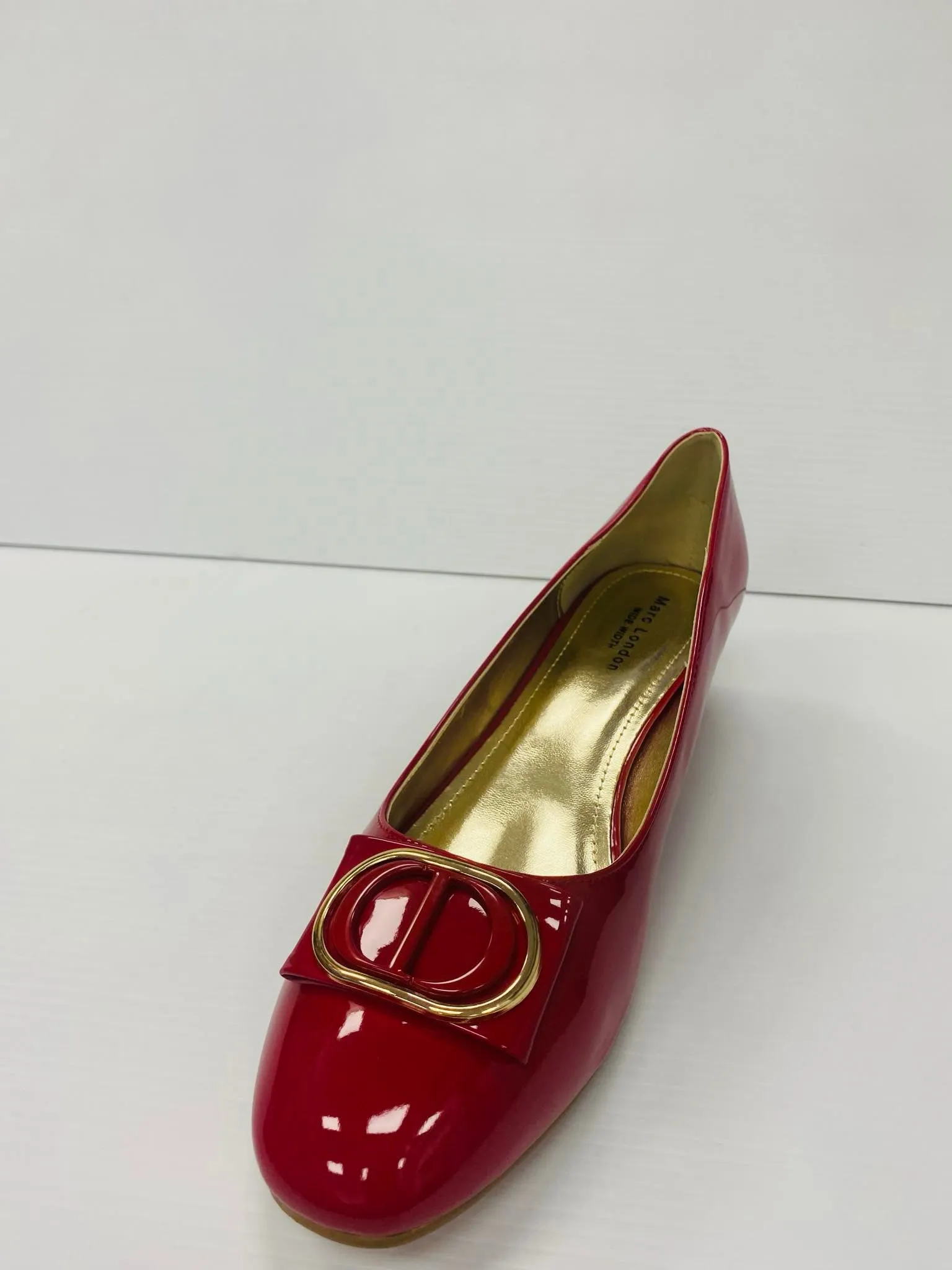 Marc London WIDE WIDTH 6635 Low Chunky Heels