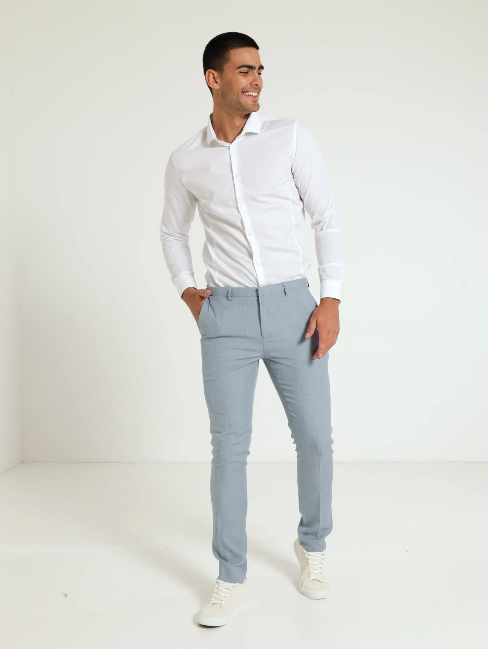 Men's Easy Care Shirt - White