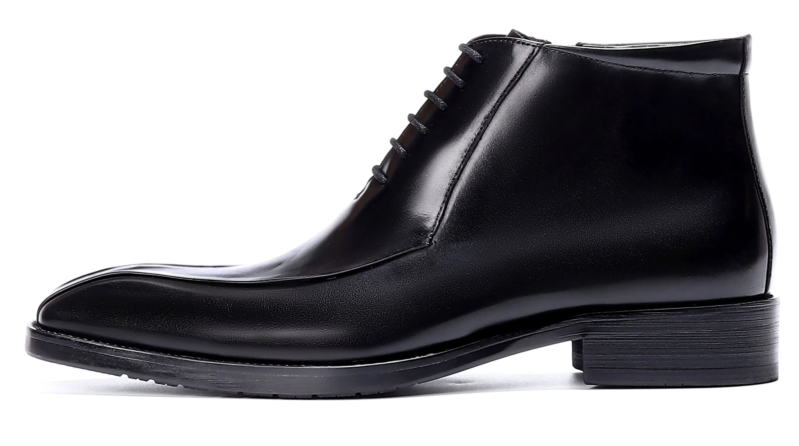 Men's Leather Fashion Formal Dress Boots