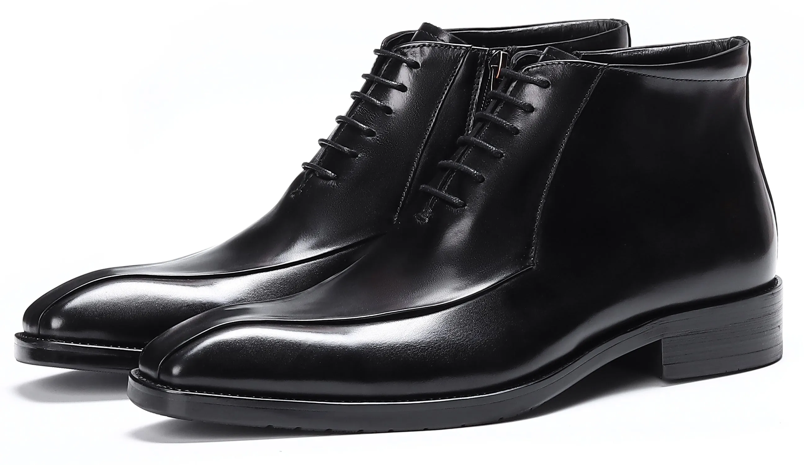 Men's Leather Fashion Formal Dress Boots