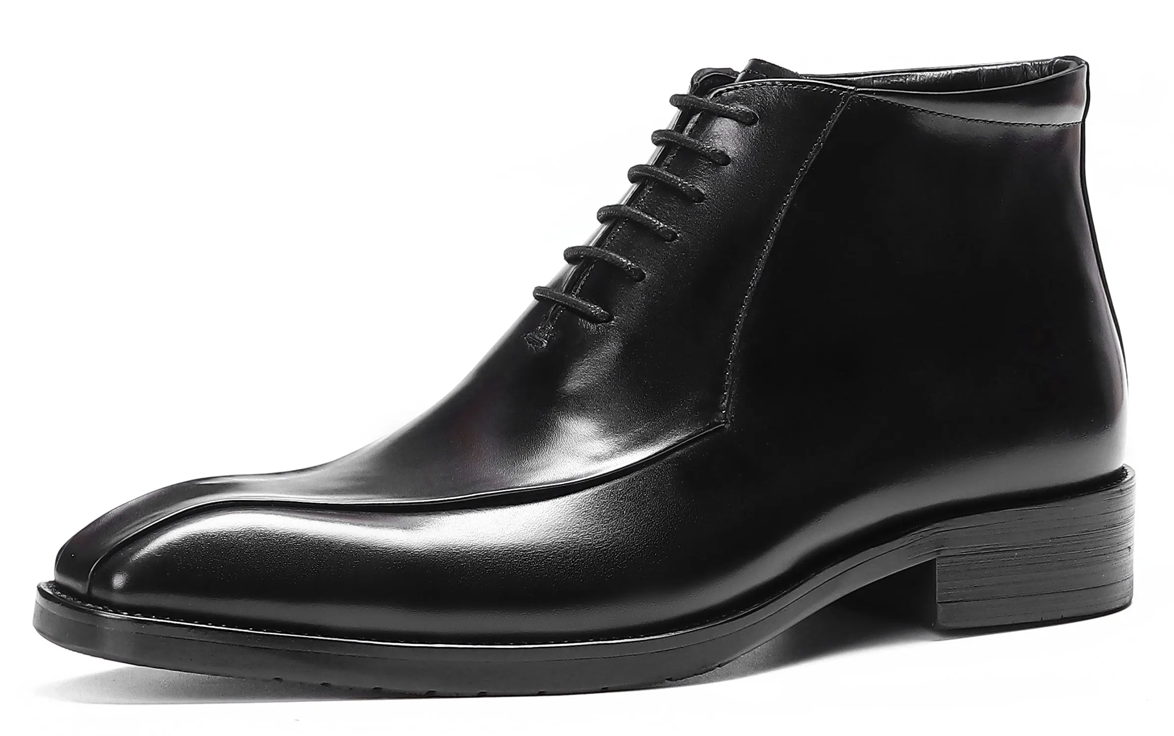 Men's Leather Fashion Formal Dress Boots