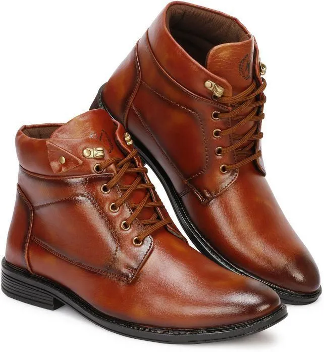 Men's Leather Formal Boots