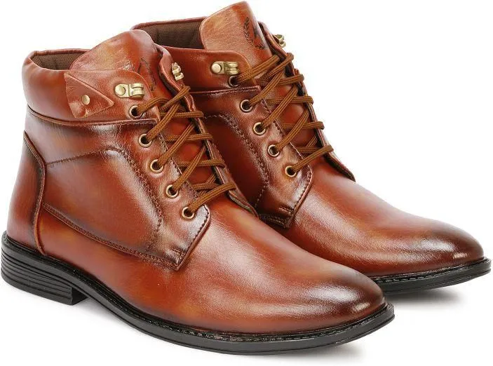 Men's Leather Formal Boots