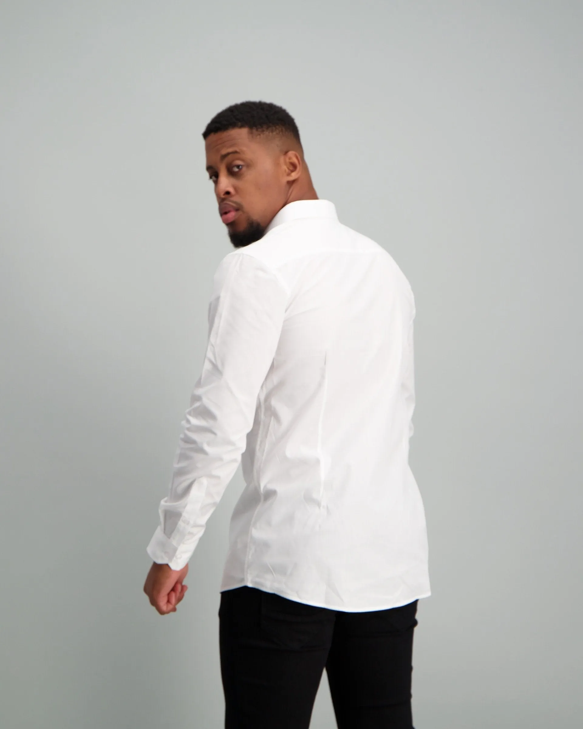 Men's Slim Fit Shirt White