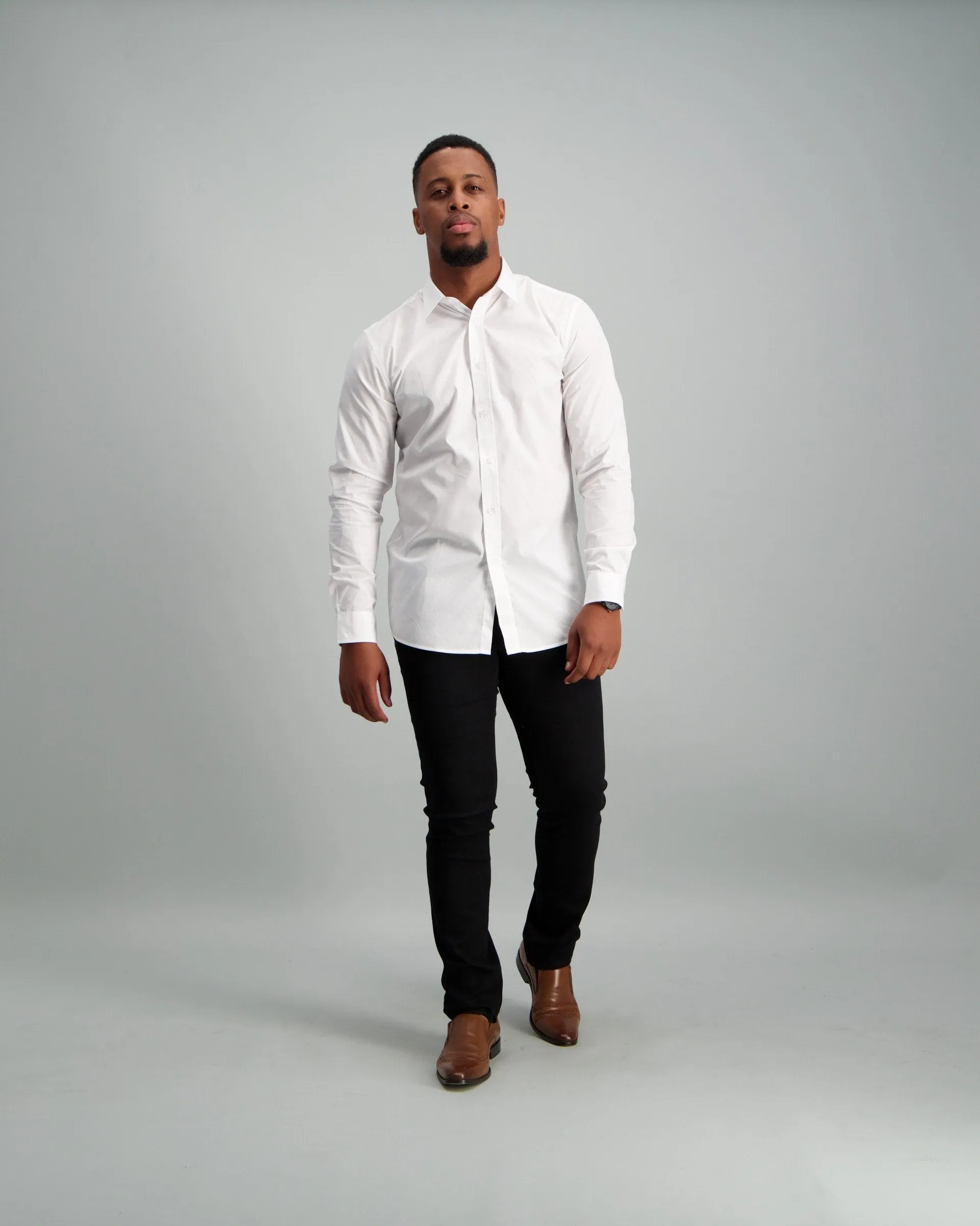 Men's Slim Fit Shirt White