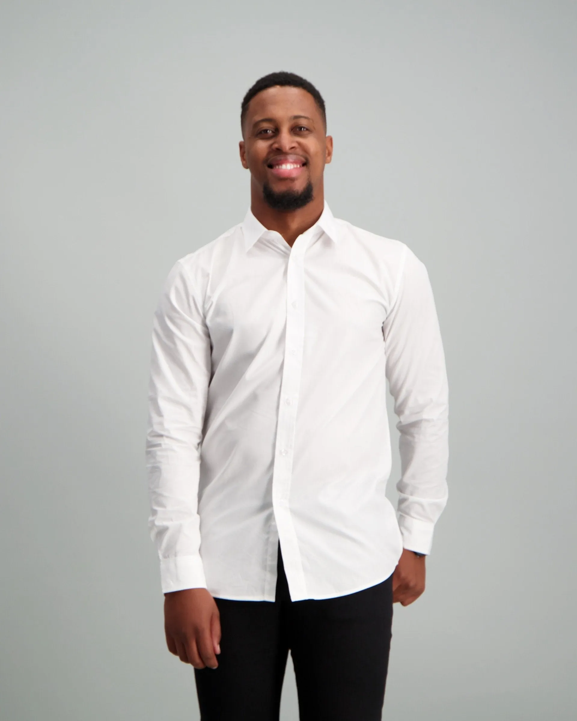 Men's Slim Fit Shirt White