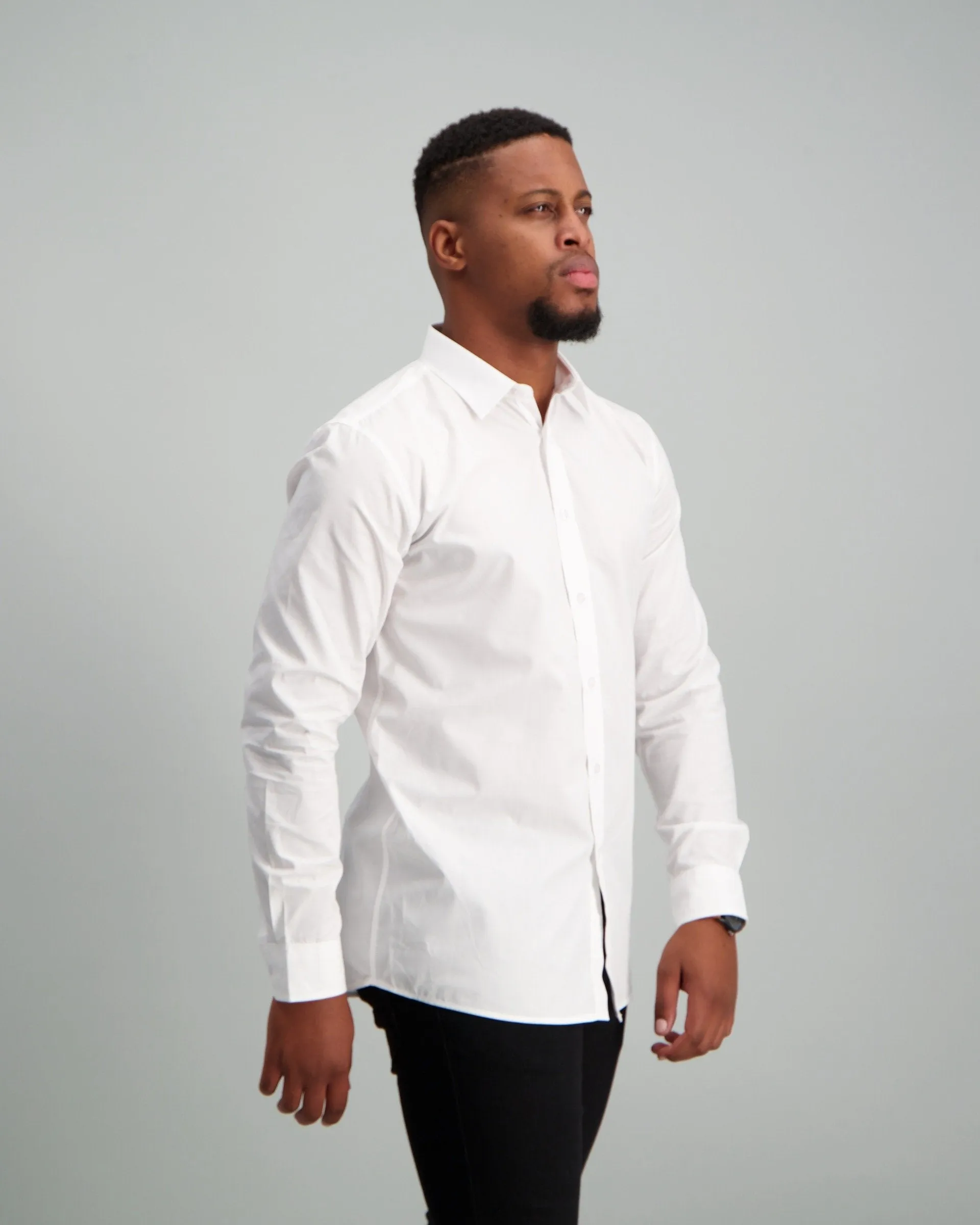 Men's Slim Fit Shirt White