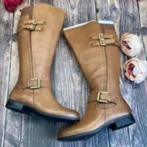 Naturalizer  Brown Leather Boots 7M