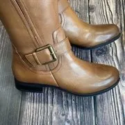 Naturalizer  Brown Leather Boots 7M