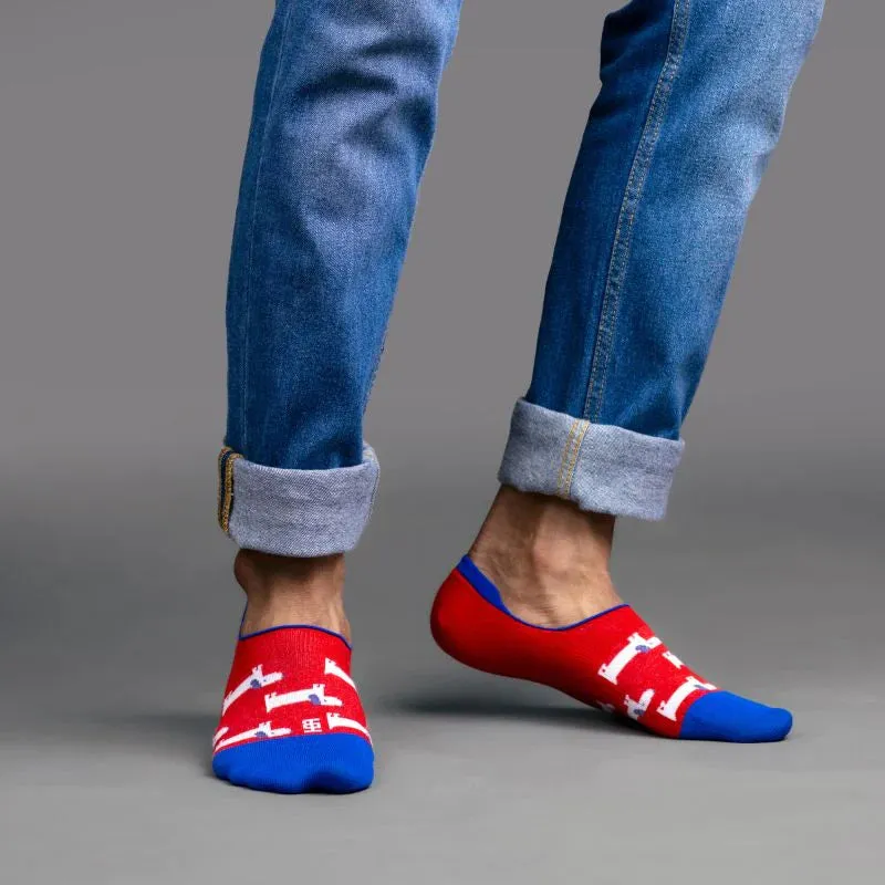 Naughty Dog No-Show Socks from SockSoho