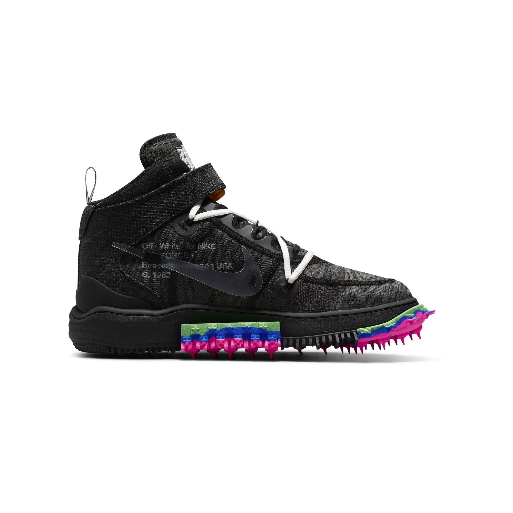 Nike Mens Air Force 1 Mid x Off-White Shoes