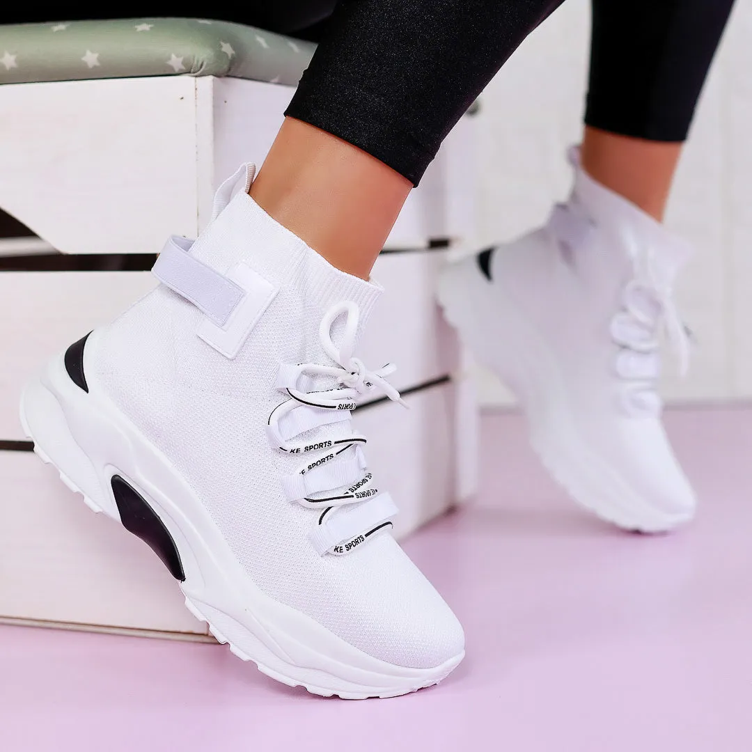 Pantofi sport Santra - White