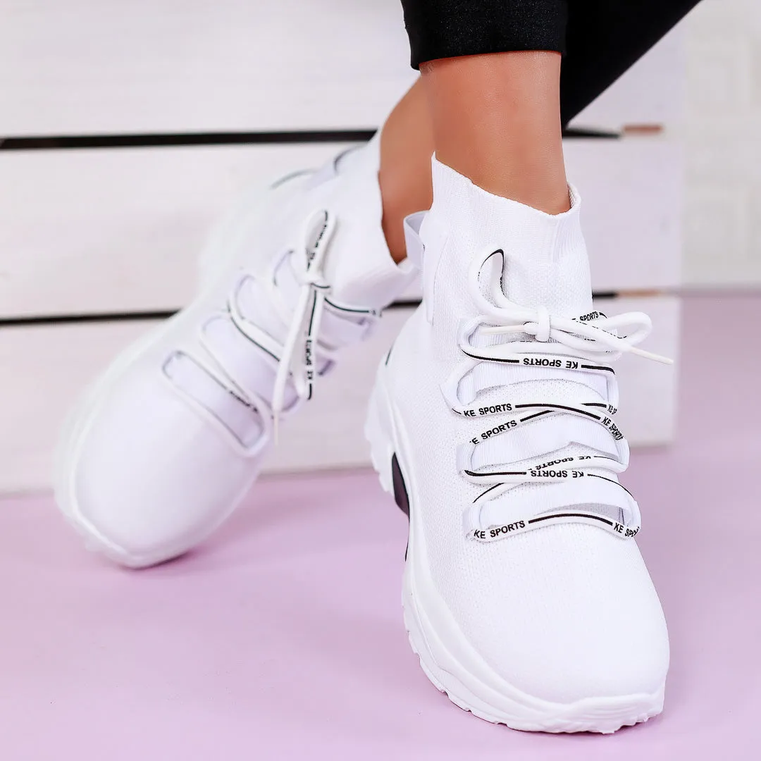 Pantofi sport Santra - White