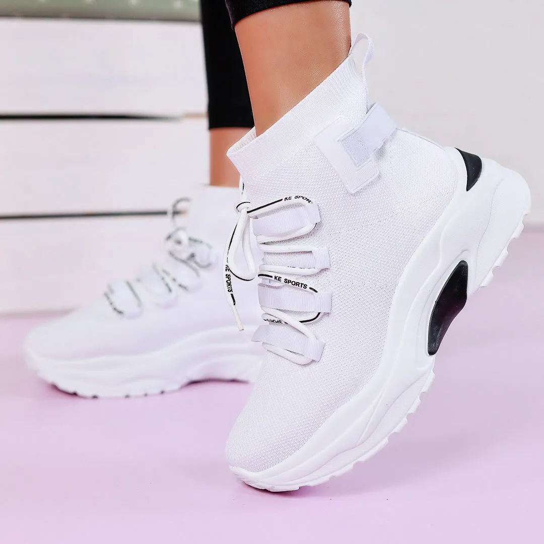 Pantofi sport Santra - White