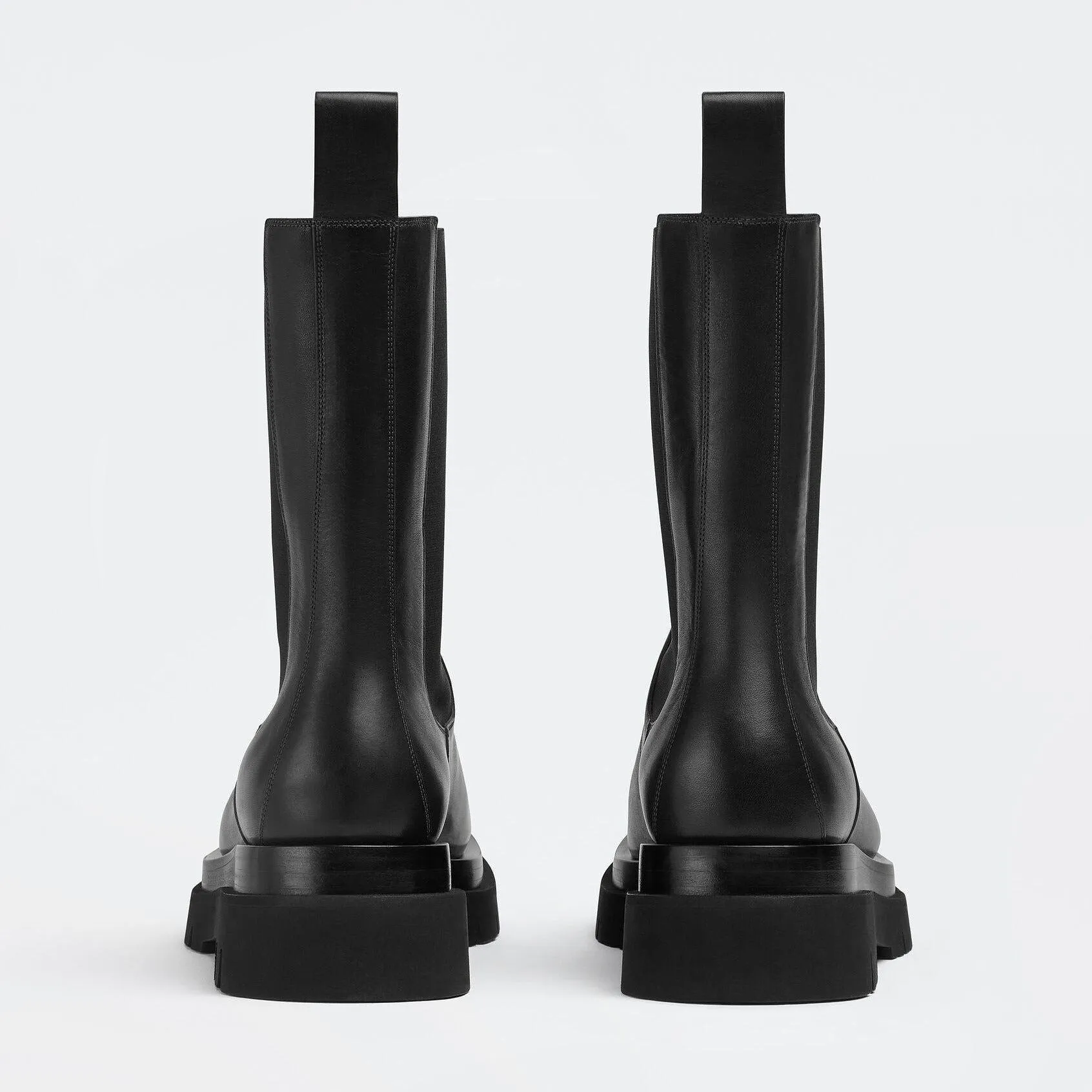 Paulina Chunky Flat Mid-Calf Boots