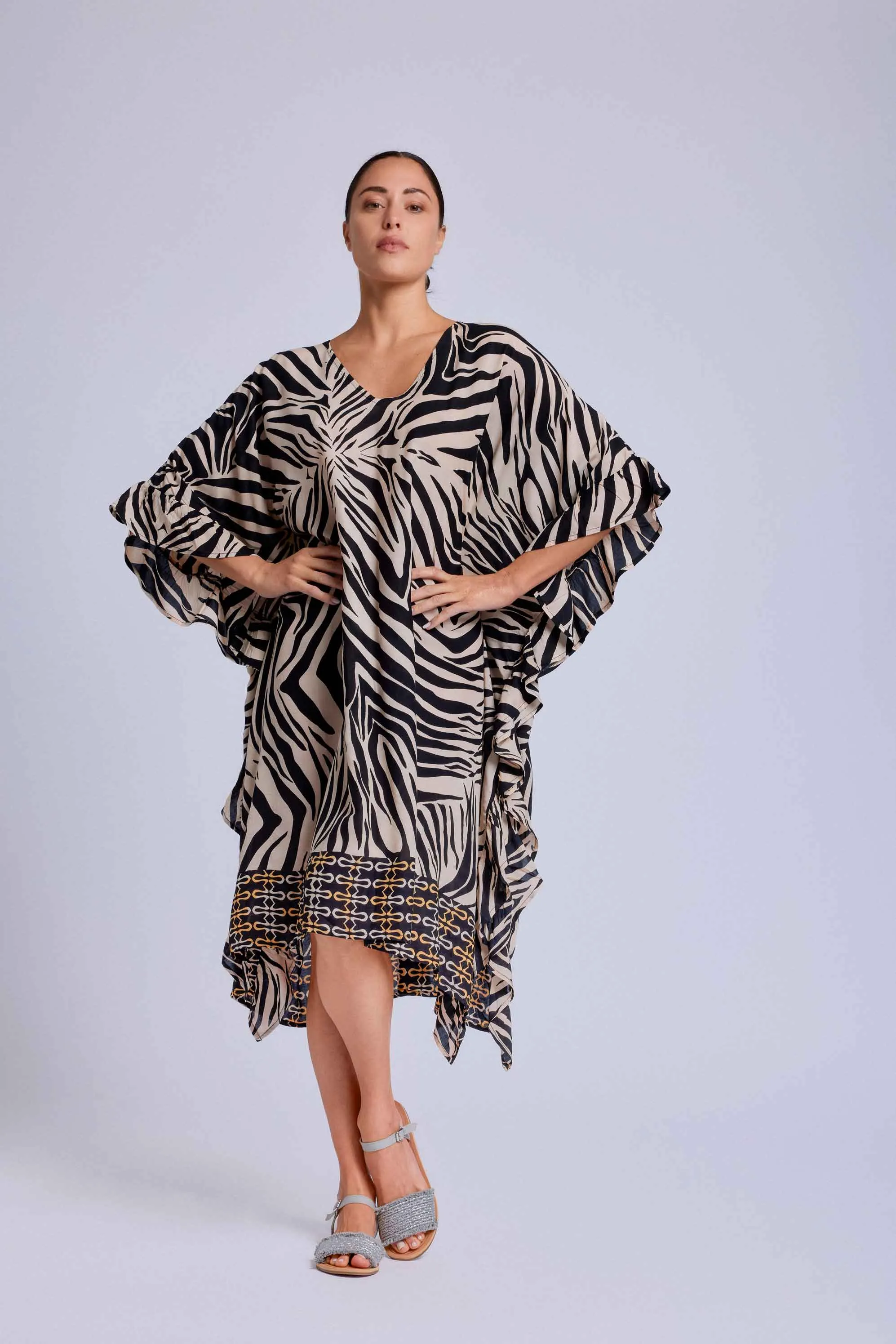 Poncho Kate zebrato
