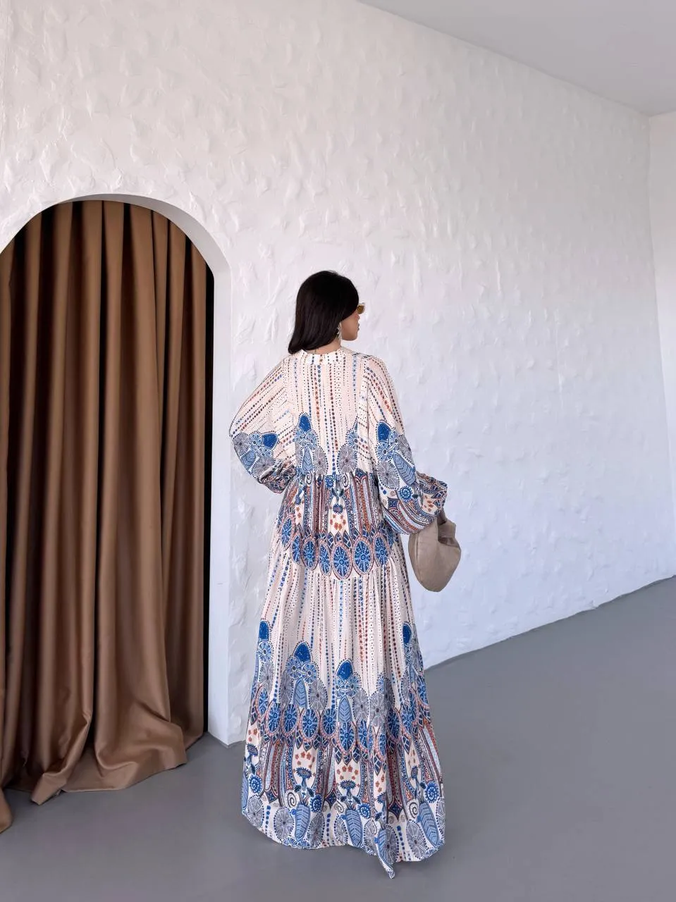 Sahara Mosaic Maxi Dress
