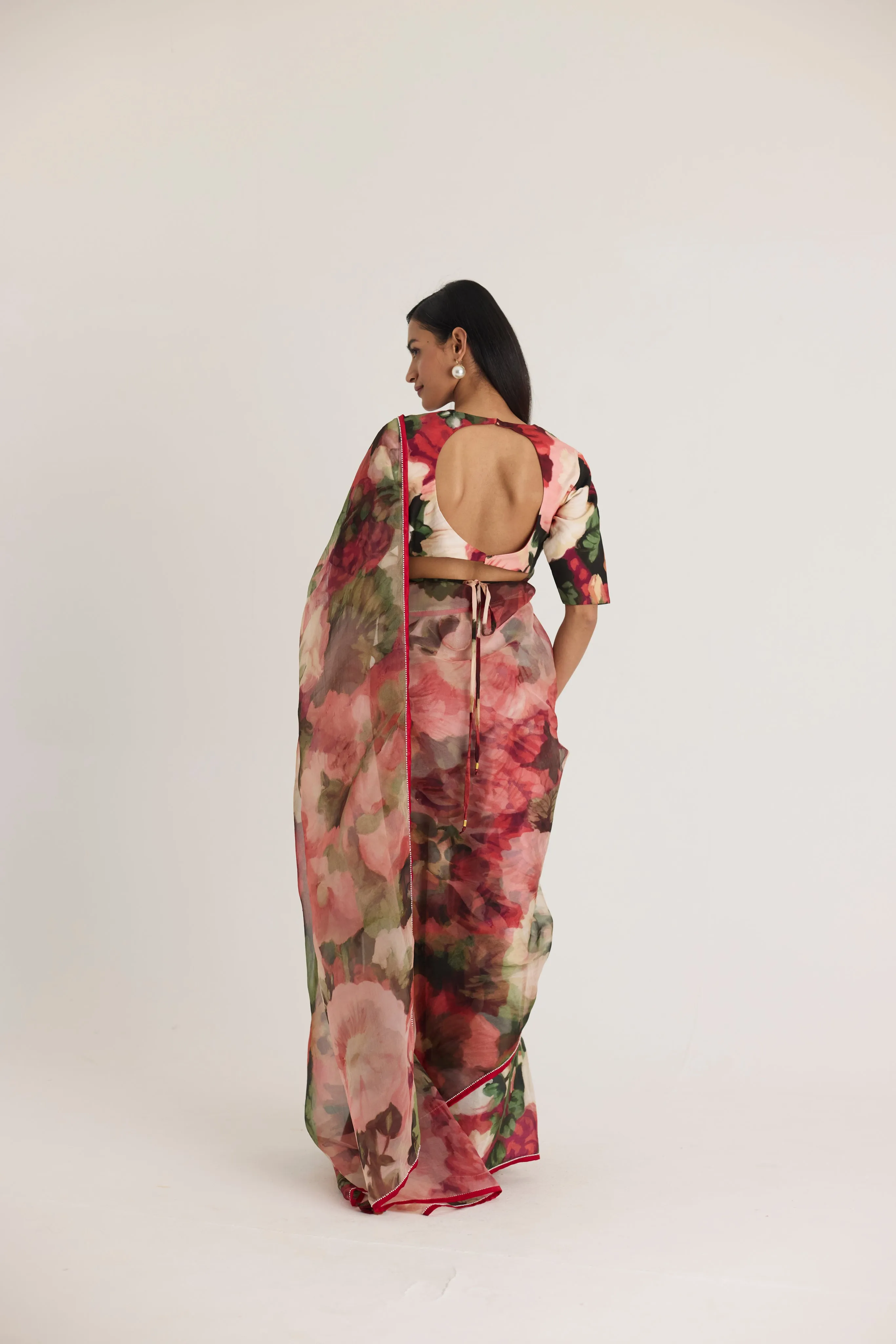Scarlett Silk Organza Saree