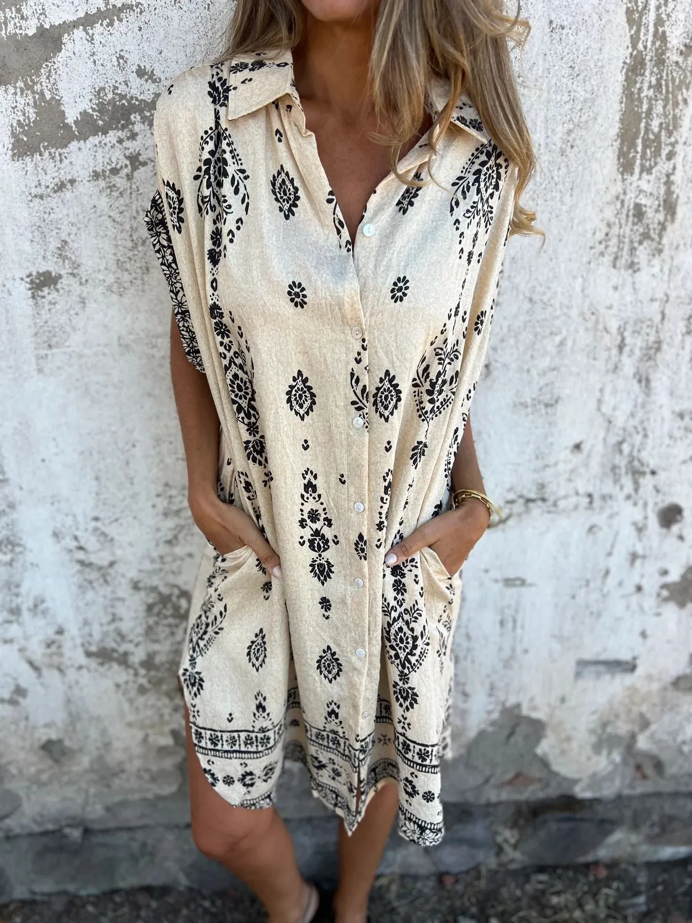 Silke™ | Casual Loose-Fit Dress with Short Sleeves