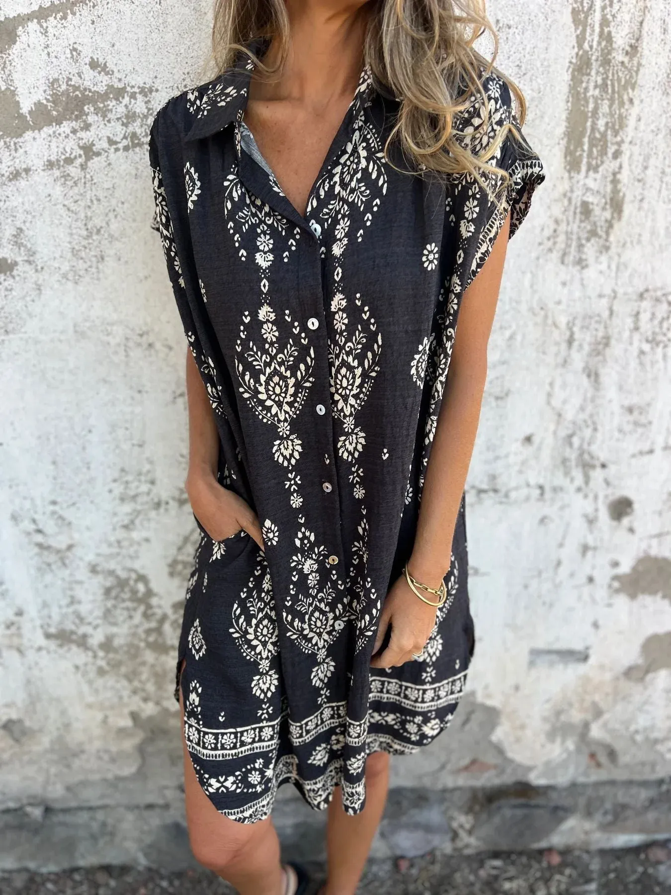 Silke™ | Casual Loose-Fit Dress with Short Sleeves