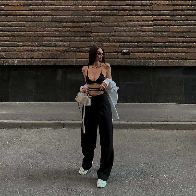 Sizzling Straps Wrap Bralette