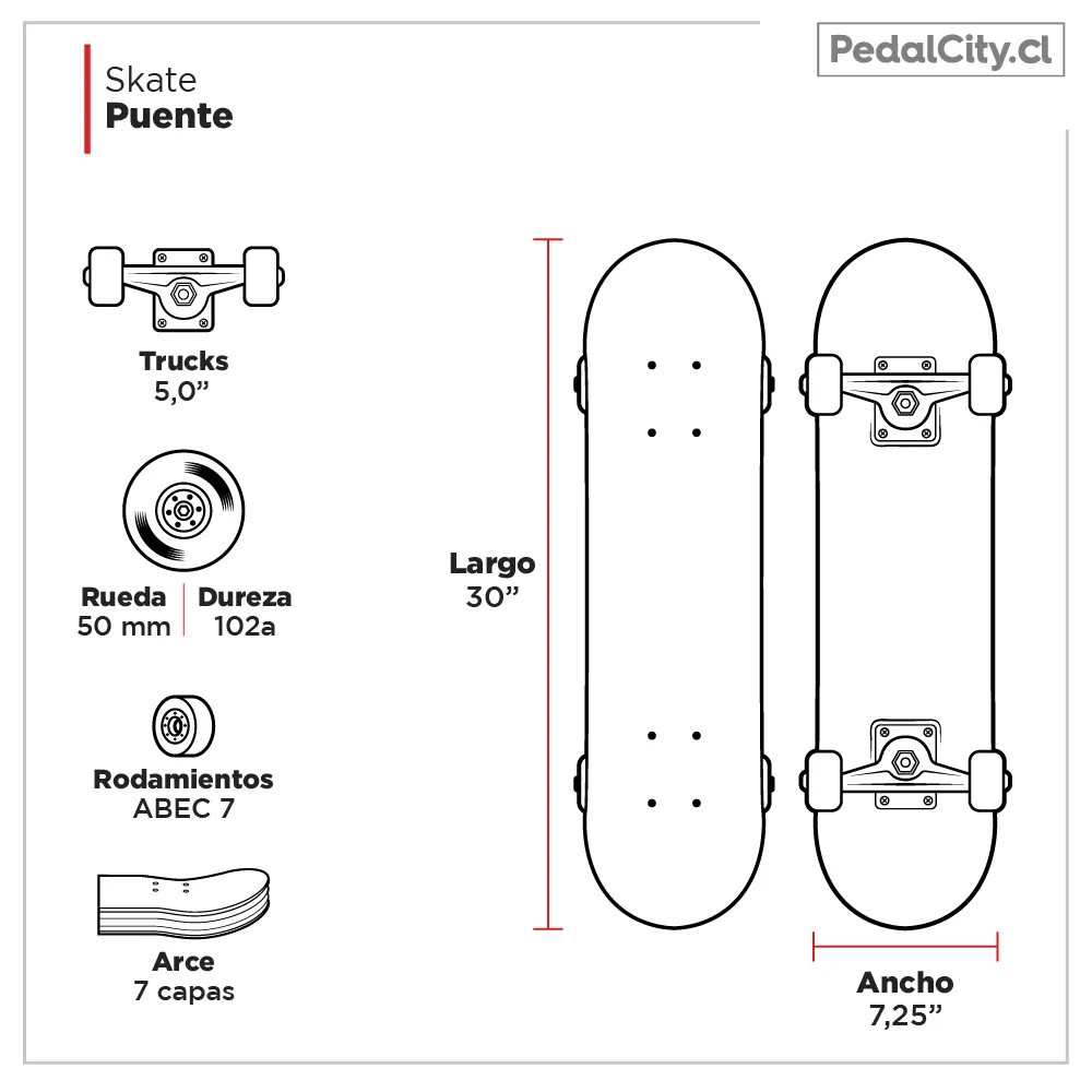 Skate Puente Sport