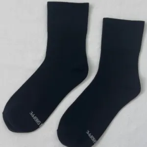 SNEAKER SOCKS - TRUE BLACK